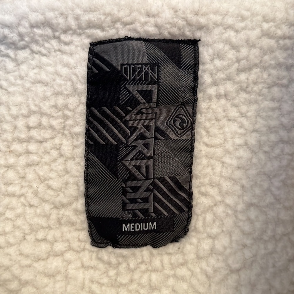 Ocean Current Brand Size M Button Front Fleece Li… - image 2